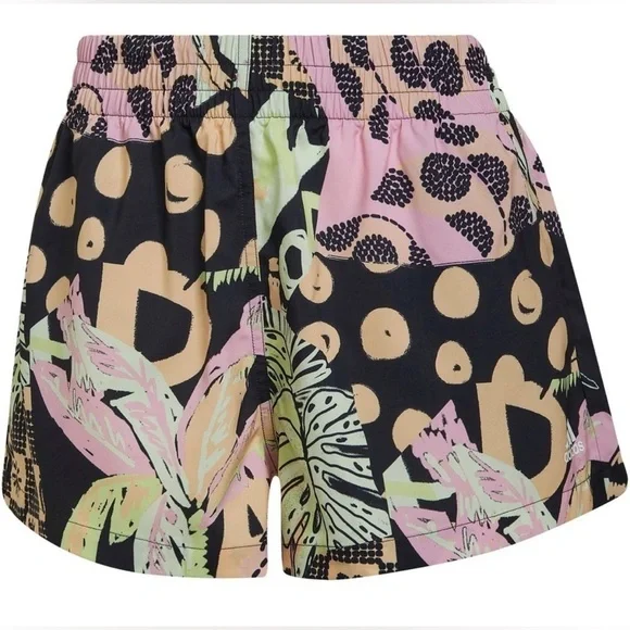 adidas Farm Rio training Athletic Shorts - Black, Pink, Green - Picture 2 of 8